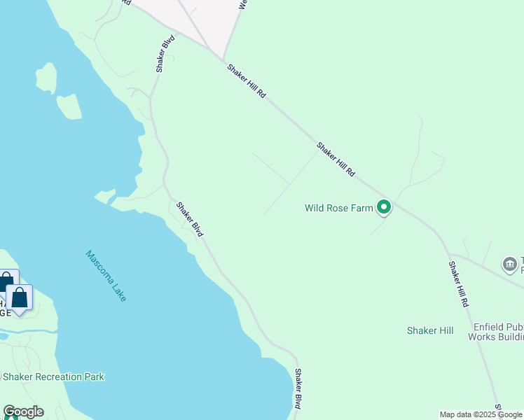 map of restaurants, bars, coffee shops, grocery stores, and more near 15 Mountain View Drive in Enfield