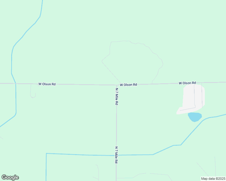 map of restaurants, bars, coffee shops, grocery stores, and more near 479 North 7 Mile Road in Midland