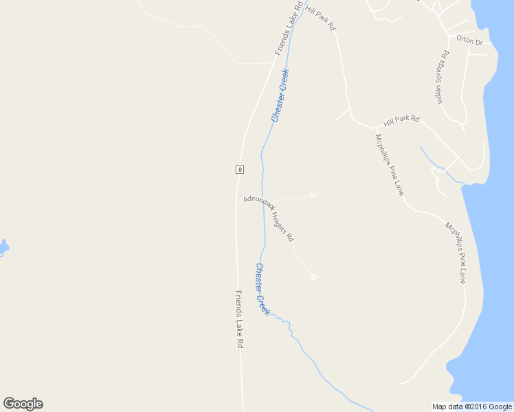 map of restaurants, bars, coffee shops, grocery stores, and more near 14 Adirondack Heights Road in Chestertown