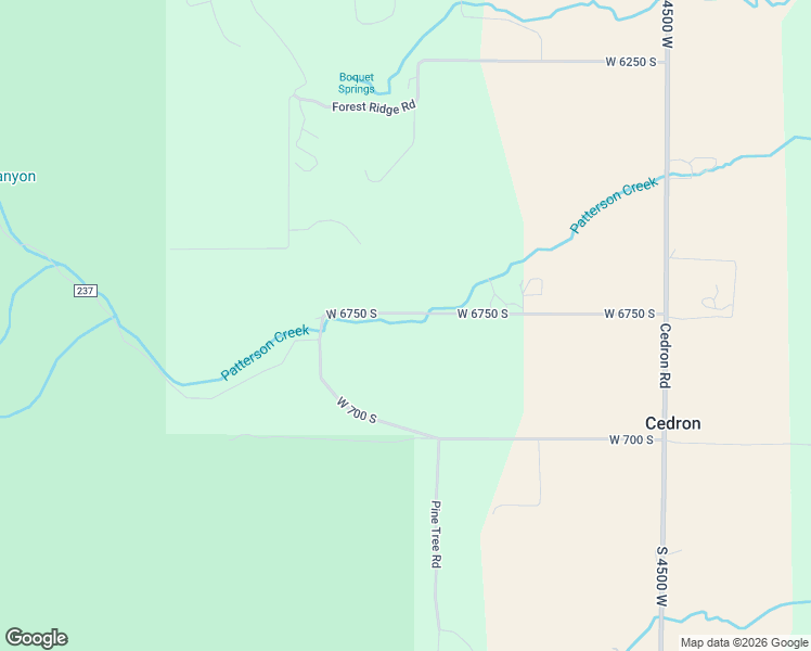 map of restaurants, bars, coffee shops, grocery stores, and more near 4975 West 6750 South in Victor
