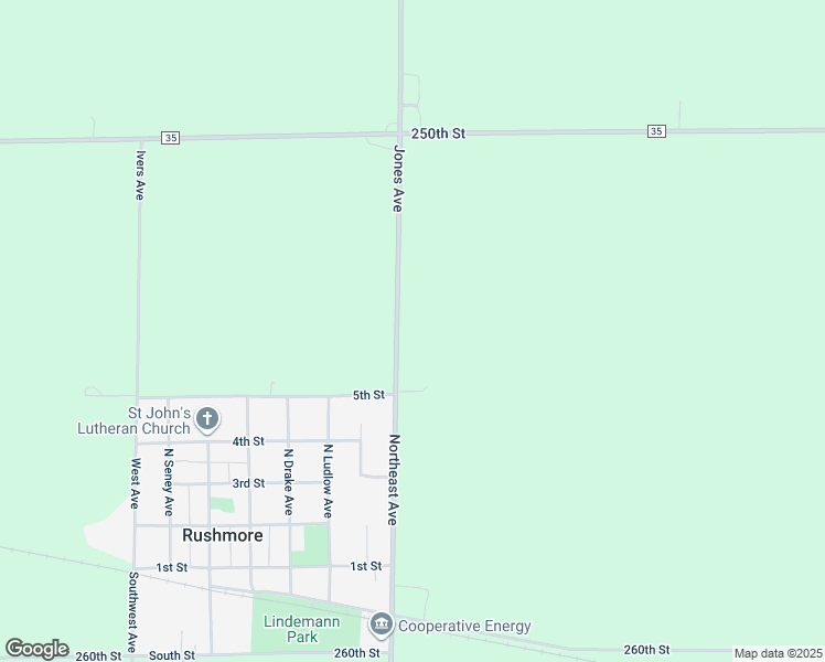 map of restaurants, bars, coffee shops, grocery stores, and more near in Rushmore