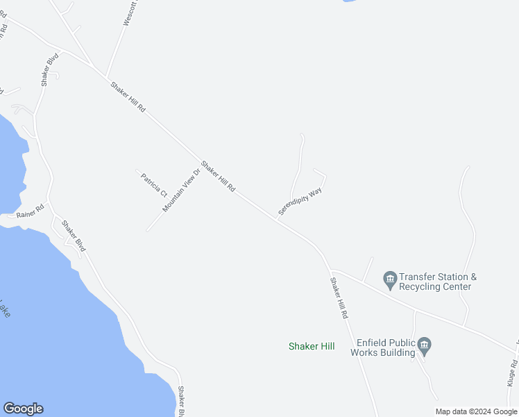 map of restaurants, bars, coffee shops, grocery stores, and more near Shaker Hill Road in Enfield