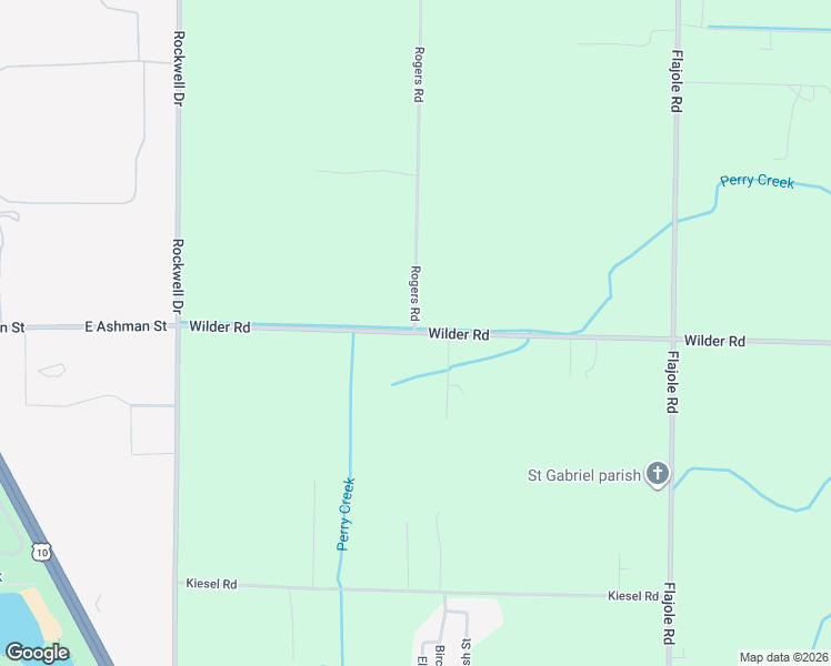map of restaurants, bars, coffee shops, grocery stores, and more near 2737 Wilder Rd in Midland