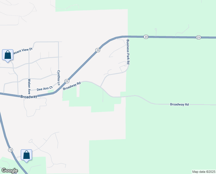 map of restaurants, bars, coffee shops, grocery stores, and more near 1909 Broadway Road in Wisconsin Dells