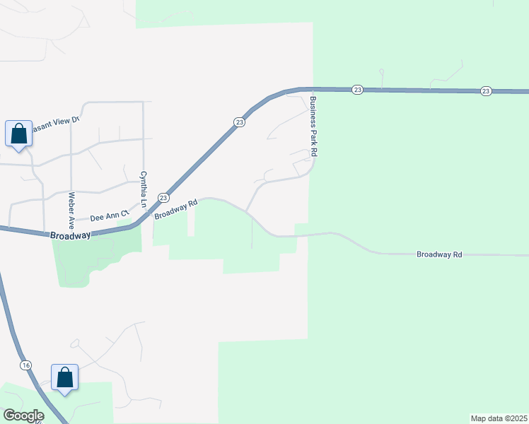 map of restaurants, bars, coffee shops, grocery stores, and more near 1909 Broadway Road in Wisconsin Dells