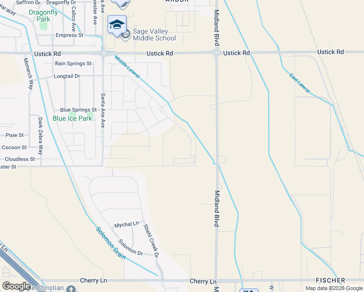 map of restaurants, bars, coffee shops, grocery stores, and more near 17559 North Midland Boulevard in Nampa