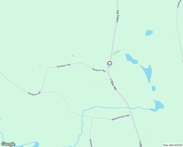 map of restaurants, bars, coffee shops, grocery stores, and more near 32 Sanborn Road in Newfield