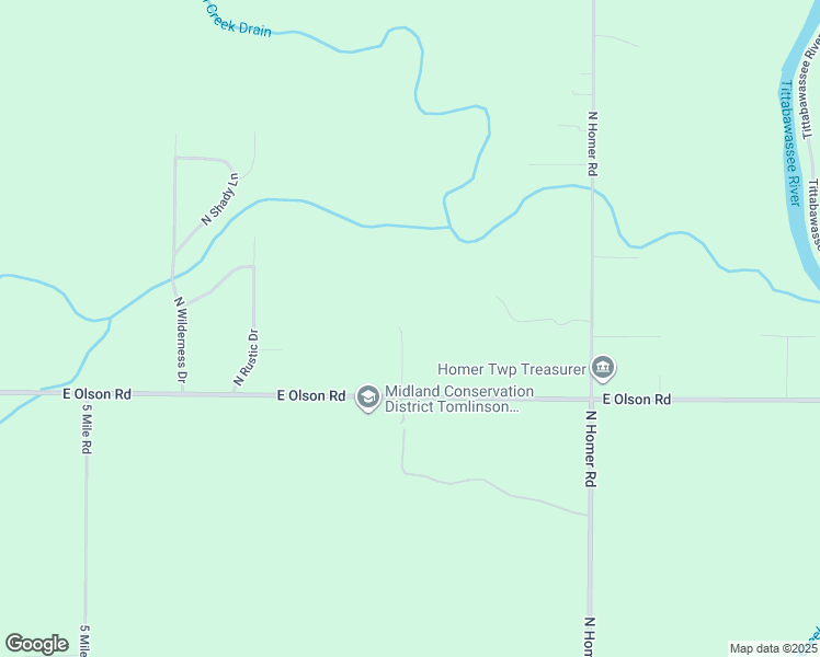 map of restaurants, bars, coffee shops, grocery stores, and more near 568 North Clyde Road in Midland