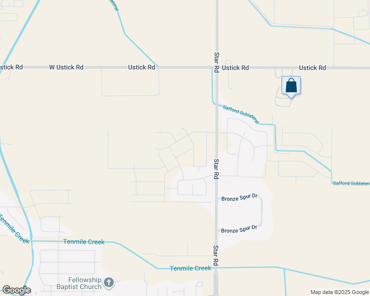 map of restaurants, bars, coffee shops, grocery stores, and more near 8142 West Ustick Road in Nampa