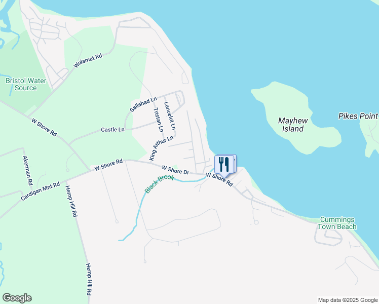 map of restaurants, bars, coffee shops, grocery stores, and more near 23 Birch Road in Bristol
