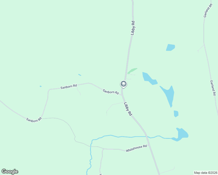 map of restaurants, bars, coffee shops, grocery stores, and more near 32 Sanborn Road in Newfield