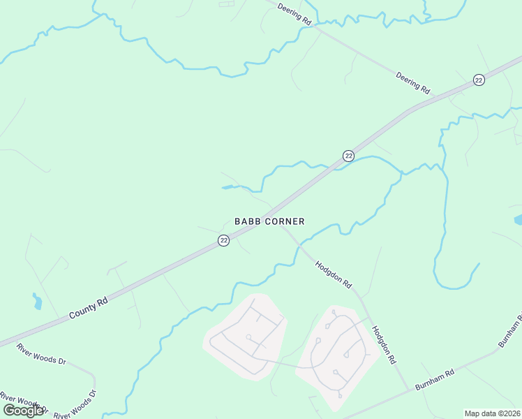 map of restaurants, bars, coffee shops, grocery stores, and more near 239 County Road in Gorham