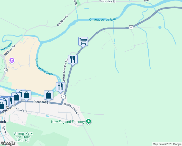 map of restaurants, bars, coffee shops, grocery stores, and more near 7802 Sawyer Road in Woodstock