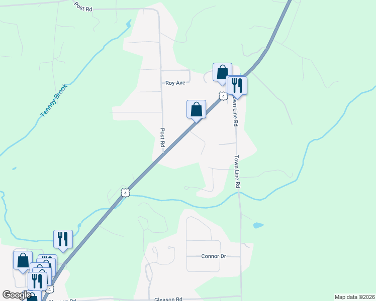 map of restaurants, bars, coffee shops, grocery stores, and more near 966 U.S. 4 in Rutland