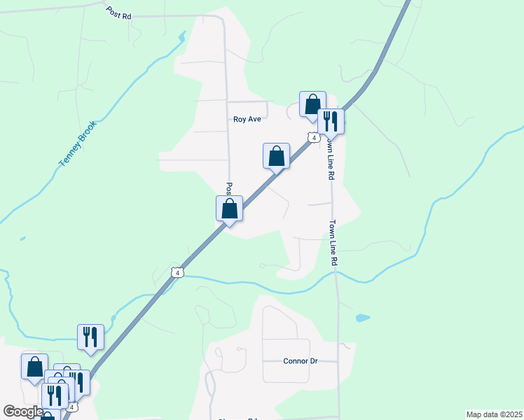 map of restaurants, bars, coffee shops, grocery stores, and more near 966 U.S. 4 in Rutland