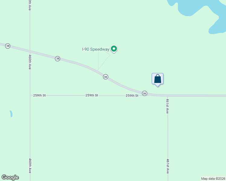 map of restaurants, bars, coffee shops, grocery stores, and more near 46063 259th Street in Hartford