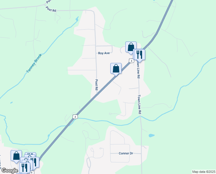 map of restaurants, bars, coffee shops, grocery stores, and more near 999 U.S. 4 in Rutland