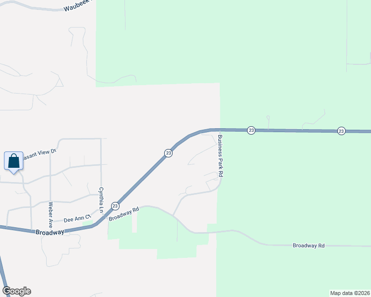 map of restaurants, bars, coffee shops, grocery stores, and more near 1954 Wisconsin 23 in Wisconsin Dells