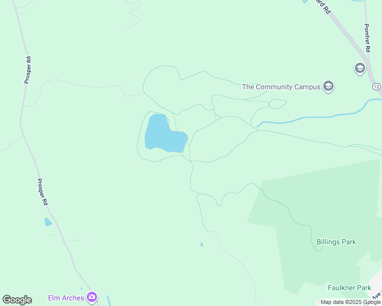 map of restaurants, bars, coffee shops, grocery stores, and more near 54 Elm Street in Woodstock