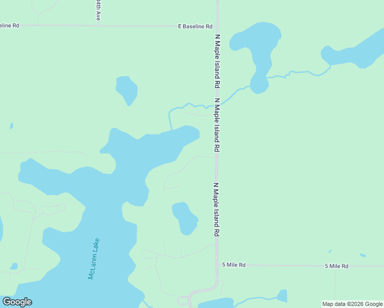 map of restaurants, bars, coffee shops, grocery stores, and more near 9530 Lure Road in Hesperia