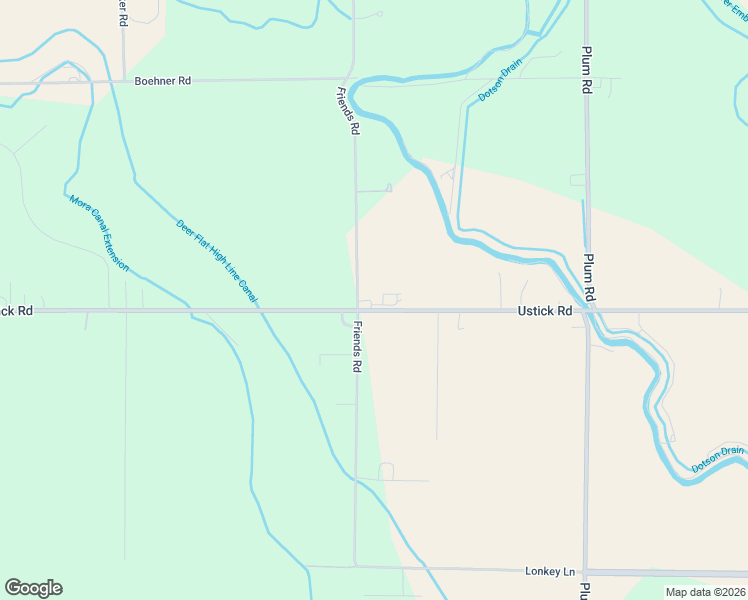map of restaurants, bars, coffee shops, grocery stores, and more near 21474 Ustick Road in Caldwell