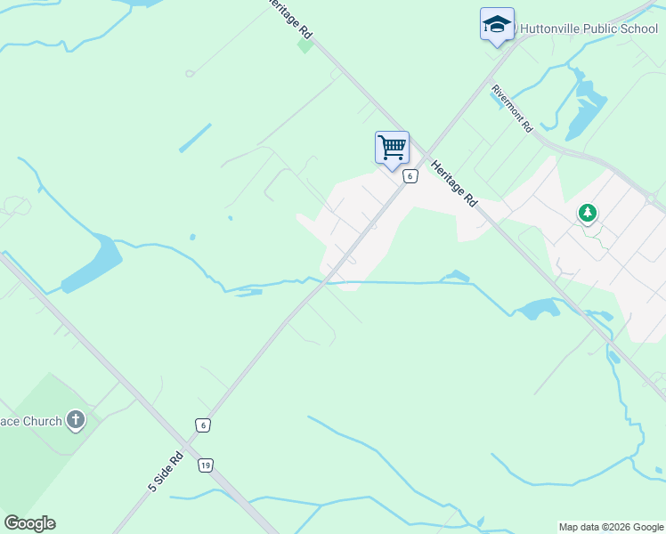 map of restaurants, bars, coffee shops, grocery stores, and more near 2696 Embleton Road in Brampton
