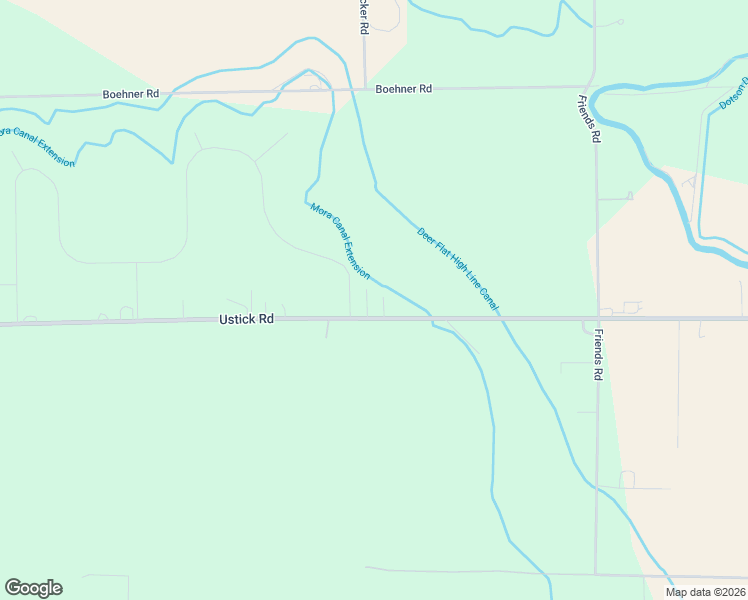 map of restaurants, bars, coffee shops, grocery stores, and more near 18018 Artist Way in Caldwell
