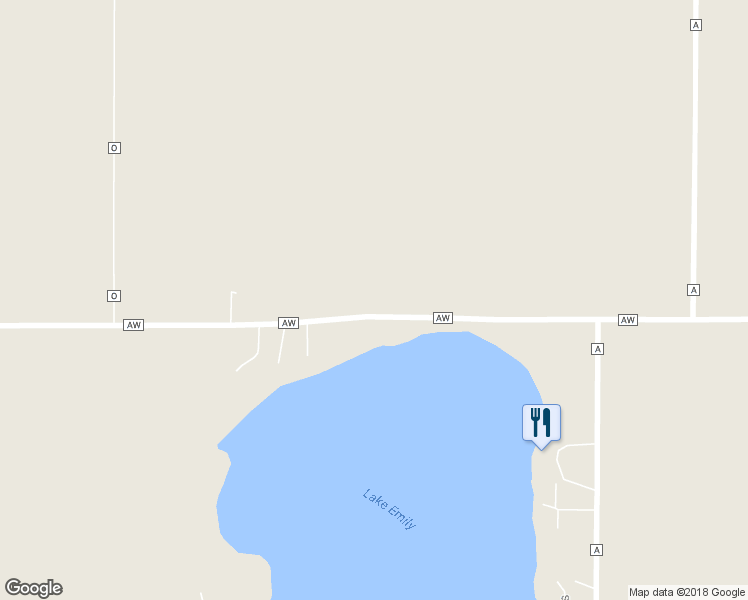 map of restaurants, bars, coffee shops, grocery stores, and more near 1784 County Road AW in Randolph