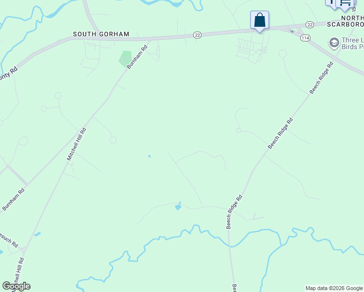 map of restaurants, bars, coffee shops, grocery stores, and more near 6 Independence Way in Scarborough