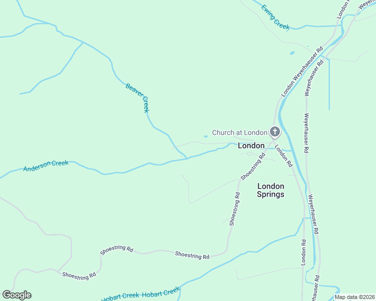 map of restaurants, bars, coffee shops, grocery stores, and more near 72792 Shoestring Road in Cottage Grove