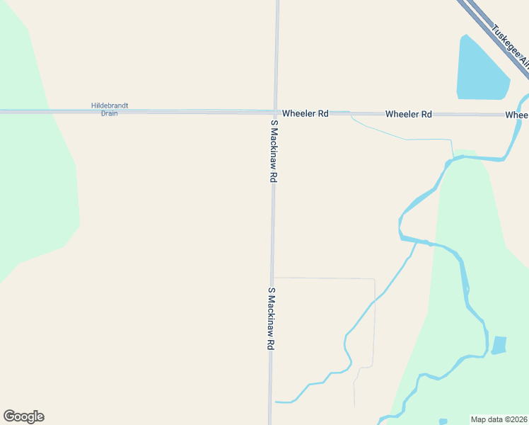 map of restaurants, bars, coffee shops, grocery stores, and more near 3630 South Mackinaw Road in Bay City