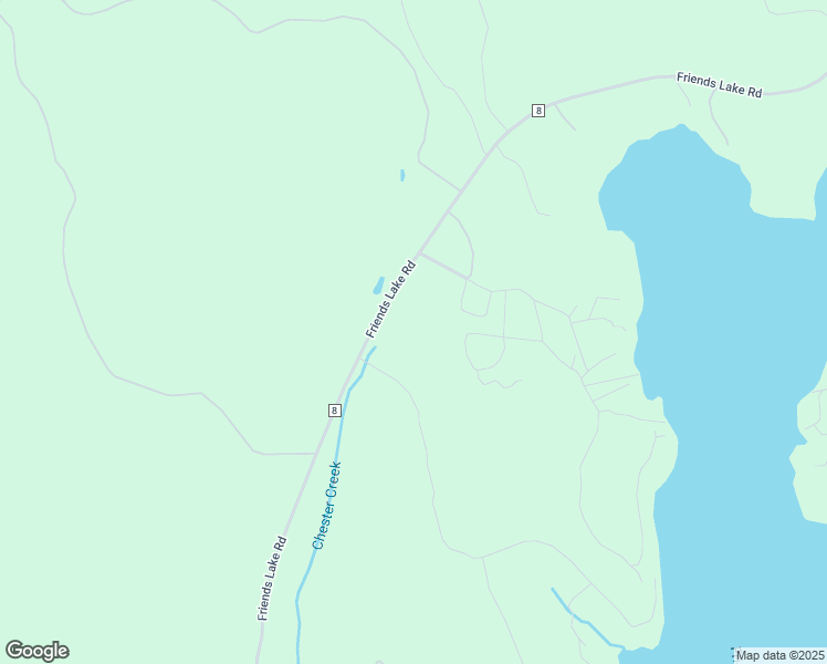 map of restaurants, bars, coffee shops, grocery stores, and more near 878 Friends Lake Road in Chestertown