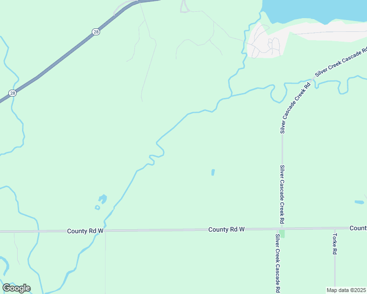 map of restaurants, bars, coffee shops, grocery stores, and more near N2697 Old Orange Gate Drive in Cascade