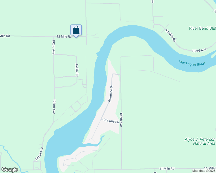 map of restaurants, bars, coffee shops, grocery stores, and more near 11629 Riverside Drive in Stanwood
