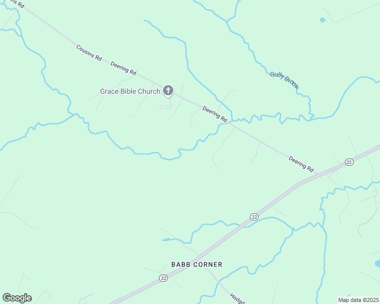 map of restaurants, bars, coffee shops, grocery stores, and more near 74 Deering Road in Gorham