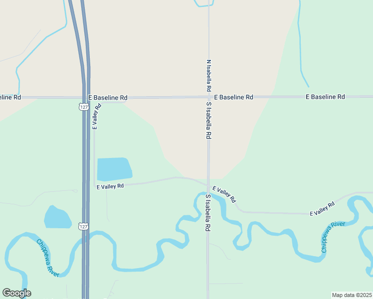 map of restaurants, bars, coffee shops, grocery stores, and more near 390 South Isabella Road in Mount Pleasant