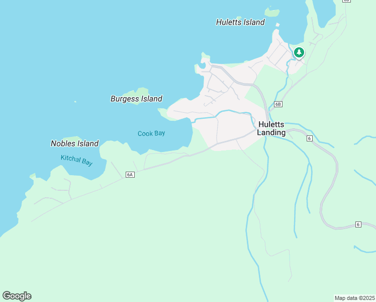 map of restaurants, bars, coffee shops, grocery stores, and more near 2082 Lands End Road in Clemons
