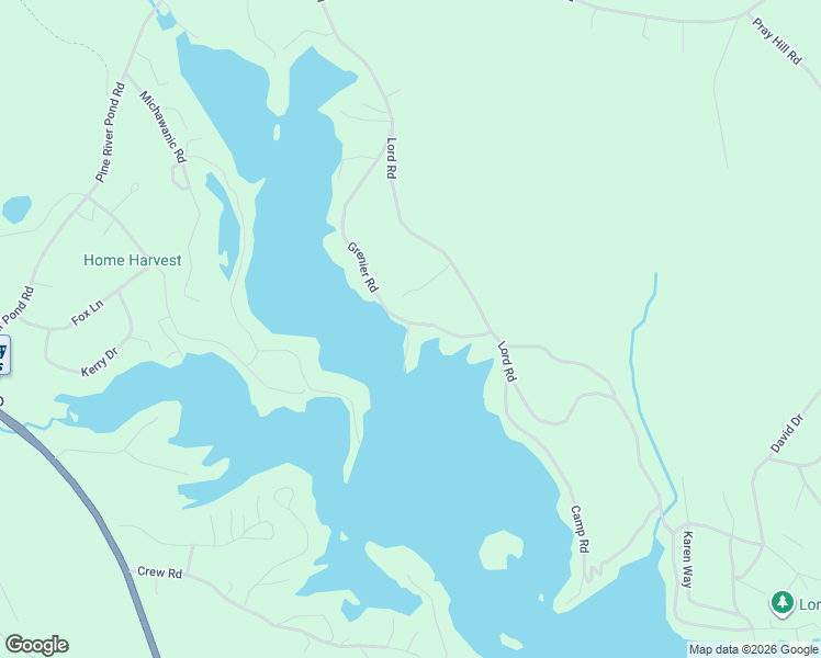 map of restaurants, bars, coffee shops, grocery stores, and more near 183 Grenier Road in Wakefield
