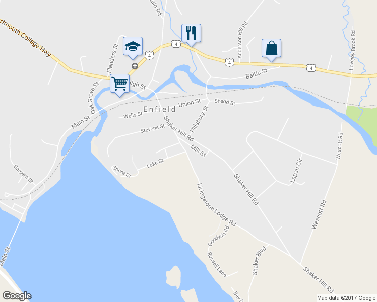 map of restaurants, bars, coffee shops, grocery stores, and more near 50 Livingstone Lodge Road in Enfield
