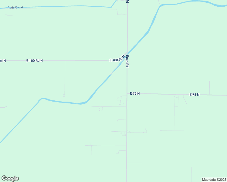 map of restaurants, bars, coffee shops, grocery stores, and more near 73 North 4500 East in Rigby
