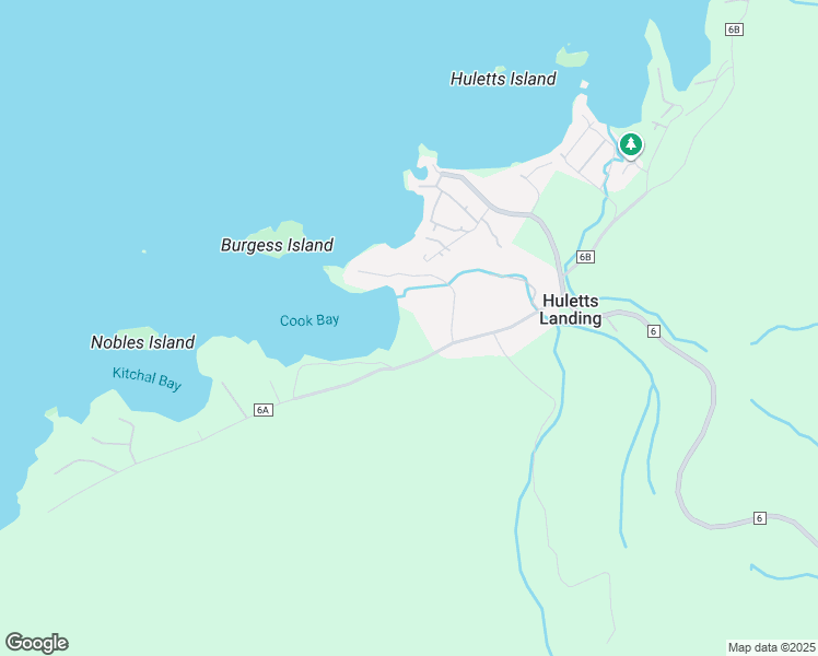 map of restaurants, bars, coffee shops, grocery stores, and more near 2082 Lands End Road in Clemons