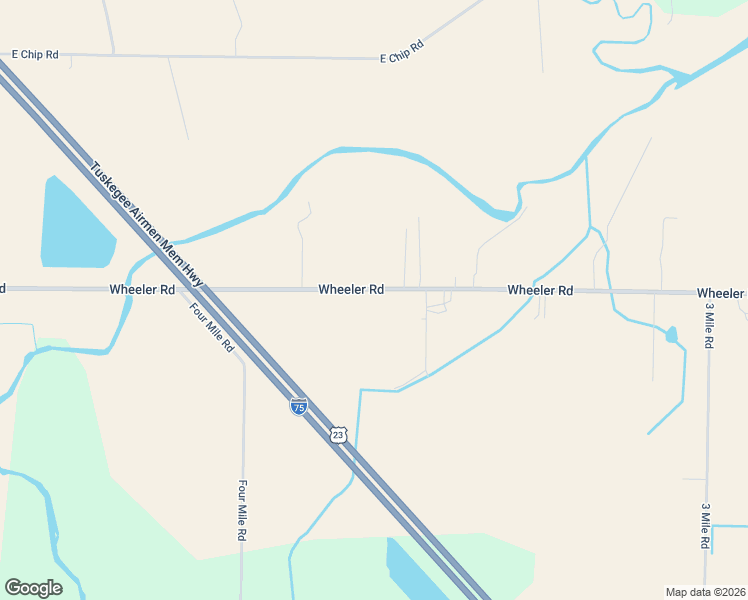 map of restaurants, bars, coffee shops, grocery stores, and more near 2138 Wheeler Road in Bay City