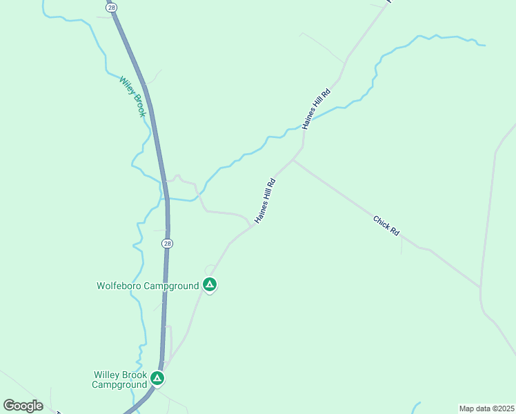 map of restaurants, bars, coffee shops, grocery stores, and more near 120 Haines Hill Road in Wolfeboro