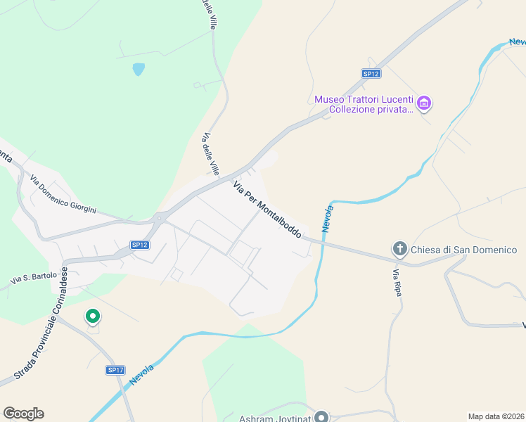 map of restaurants, bars, coffee shops, grocery stores, and more near 20 Via Antonio Meucci in Corinaldo