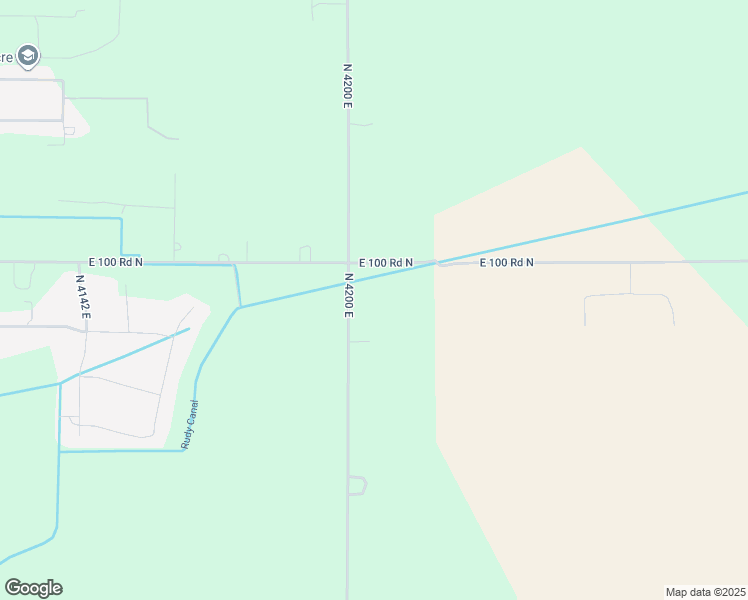map of restaurants, bars, coffee shops, grocery stores, and more near 90 North 4200 East in Rigby