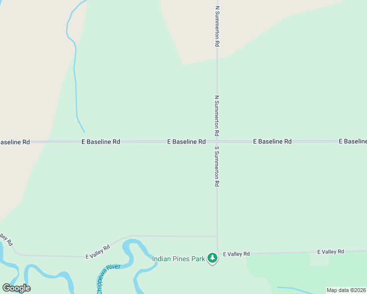 map of restaurants, bars, coffee shops, grocery stores, and more near 5565-5999 East Baseline Road in Mount Pleasant