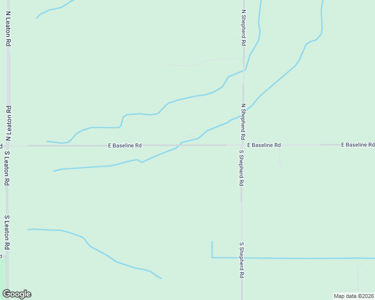 map of restaurants, bars, coffee shops, grocery stores, and more near 7543-7815 East Baseline Road in Mount Pleasant