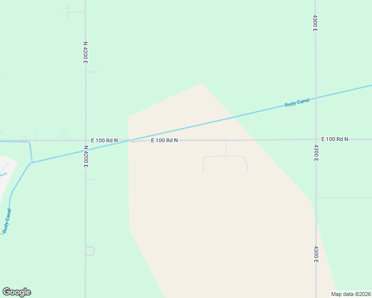 map of restaurants, bars, coffee shops, grocery stores, and more near 4239-4243 East 100 North in Rigby