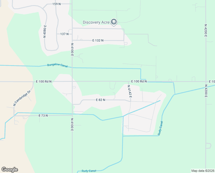 map of restaurants, bars, coffee shops, grocery stores, and more near 4126 Farm to Market Road in Rigby