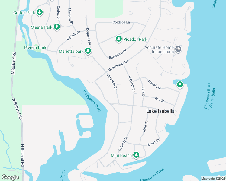 map of restaurants, bars, coffee shops, grocery stores, and more near 512-518 Duquesa Drive in Weidman